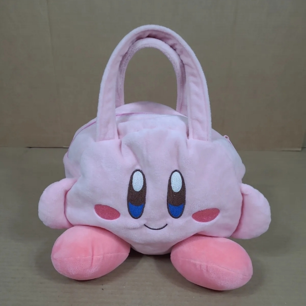 Kirby The Star Plush Tote Bag Rare‎ Purse Nintendo